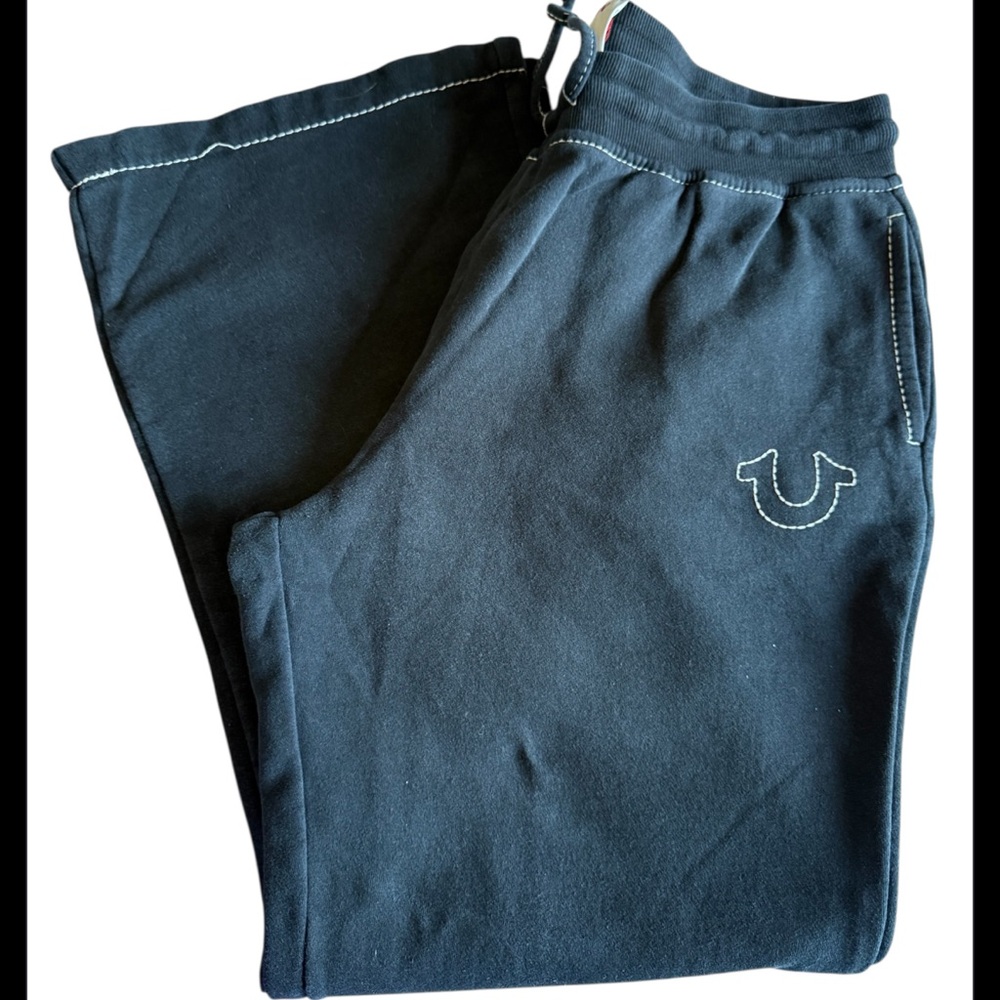 True Religion Black Sweatpants